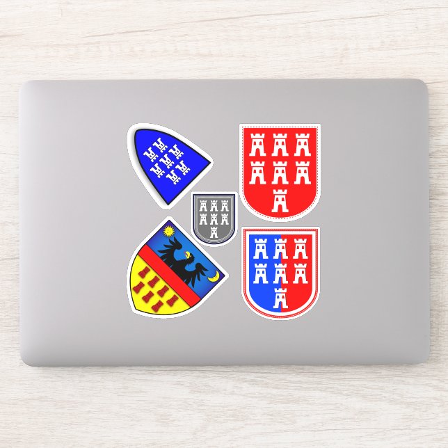 Armoiries de Transylvanie Autocollant (Ordinateur)
