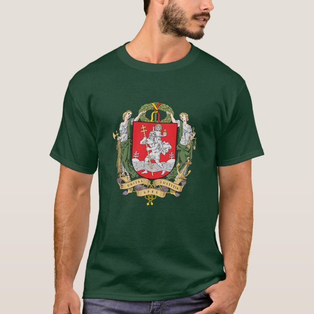 Armoiries de Vilnius, T-shirt Lituanie (Devant)
