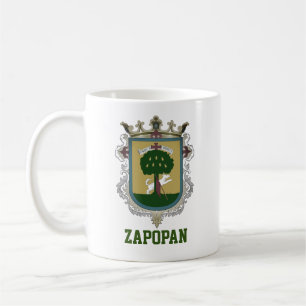 Armoiries de Zapopan - Mug de café du Mexique