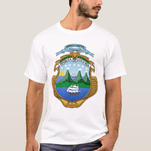 Armoiries du Costa Rica T-shirt
