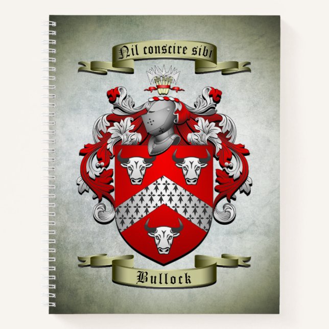 Armoiries en vrac Carnet en spirale (Devant)