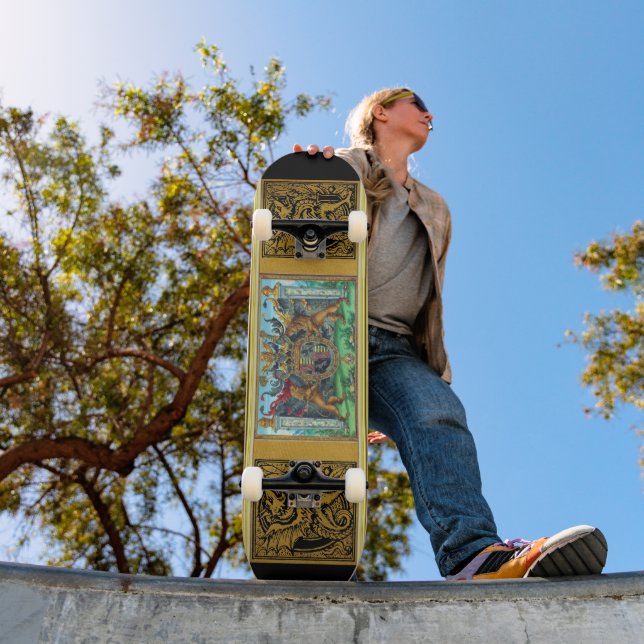 Armoiries skateboard (Extérieur 1)