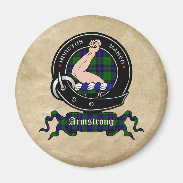 Armstrong Clan Badge Magnets (Devant)