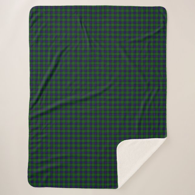 Armstrong tartan bleu et vert plaid (Devant)