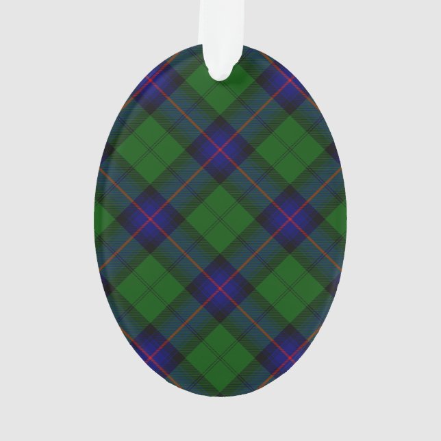 Armstrong tartan bleu et vert plaid (dos)