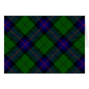 Armstrong tartan bleu et vert plaid