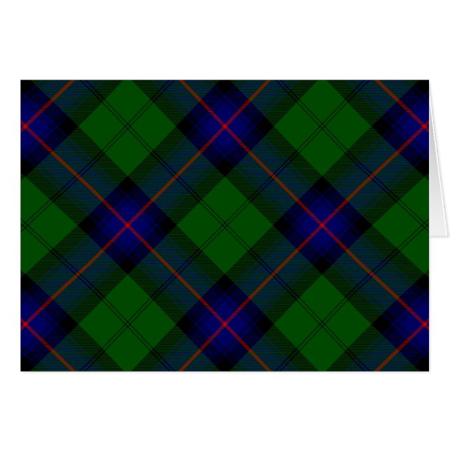 Armstrong tartan bleu et vert plaid (Devant horizontal)