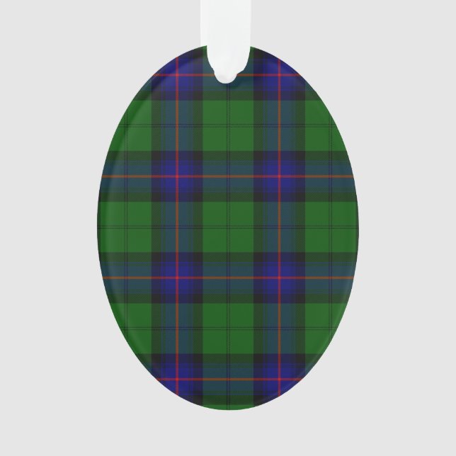 Armstrong tartan bleu et vert plaid (devant)