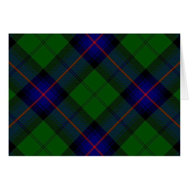 Armstrong tartan bleu et vert plaid (Devant Horizontal)