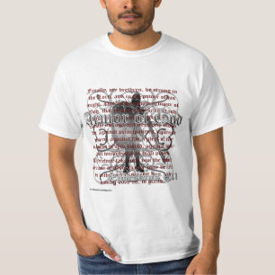 Armure de T-shirt chrétien de Dieu, bible