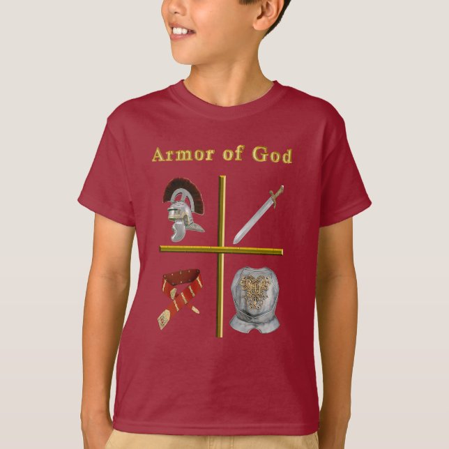 Armure de T-shirt de Dieu (Devant)