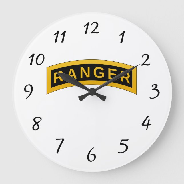 Army Ranger School - Horloge murale (Recto)