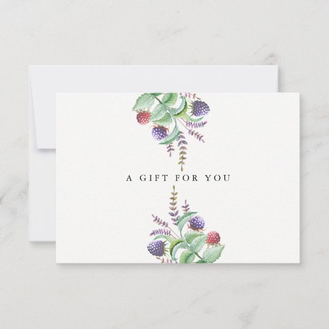 Aromathérapeute holistique Carte Cadeau Spa bio (Devant)