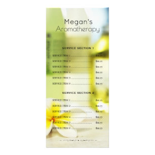 Aromathérapie Spa Soins de la peau Salon Menu Prix