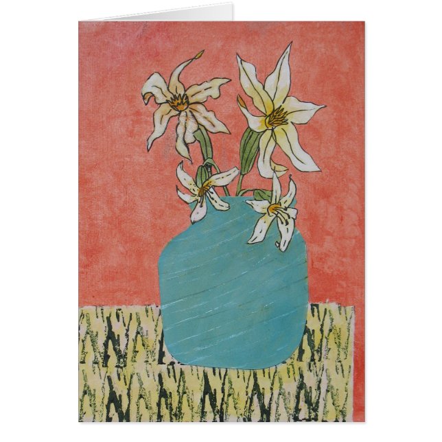 Arrangement floral de lis (Devant)