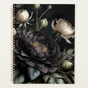 Arrangement gothique Rose Fleur noire