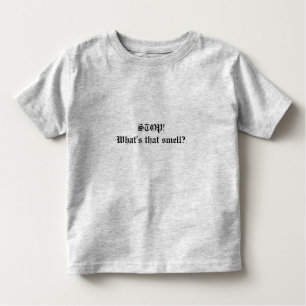 ARRÊTE ! Quelle est cette odeur ? Citer le t-shirt