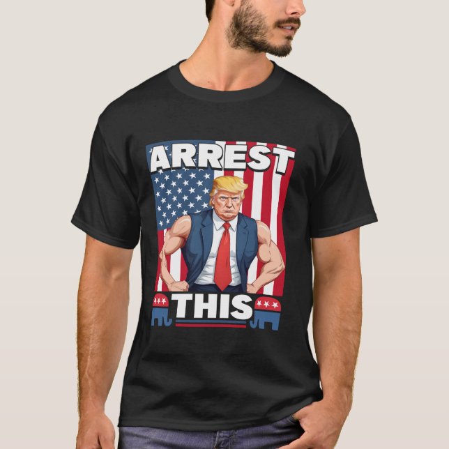 Arrêter cette T-shirt Trump (Devant)