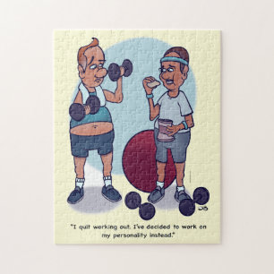 Arrêter de travailler amusant puzzle