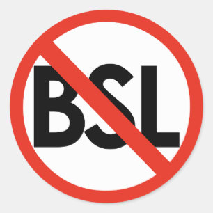 Arrêtez BSL ! Anti-BSL petits autocollants