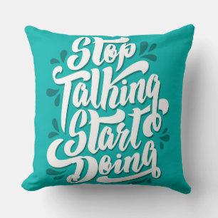 Arrêtez de commencer à faire le Coussin décoratif