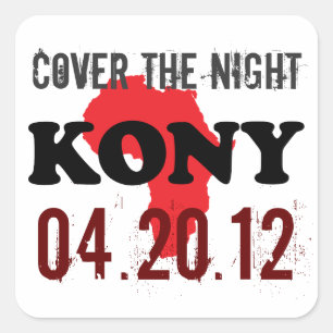 Arrêtez Kony 2012 autocollants