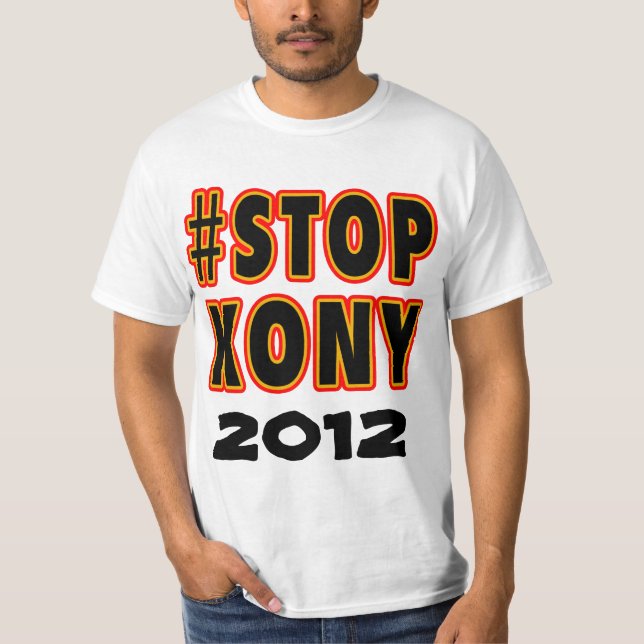 ARRÊTEZ KONY !  T-shirt de l'Ouganda de #STOPKONY (Devant)