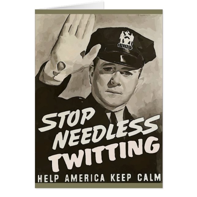 Arrêtez la Twitter inutile (Devant)