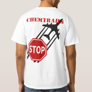Arrêtez le T-shirt de Chemtrails