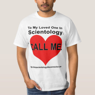 arrêtez le T-shirt de séparation de Scientology