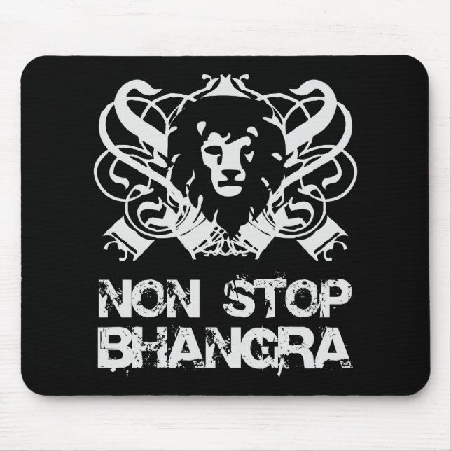 Arrêtez non le tapis de souris de Bhangra (Devant)