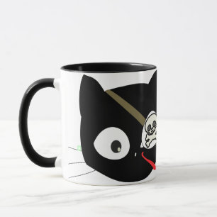 ARRG TU DÉCONNES? Tasse en céramique Chat Pirate