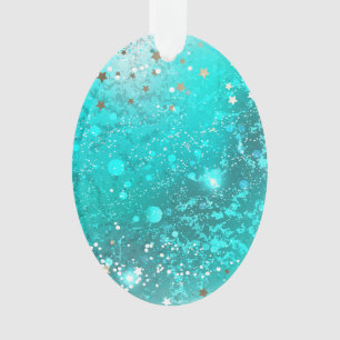 Arrière - plan à huile Turquoise de la menthe