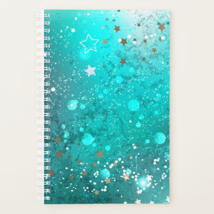 Arrière - plan à huile Turquoise de la menthe