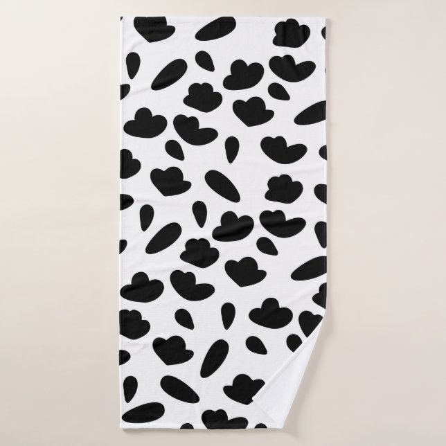 arrière - plan abstrait vintage biologique sans so (Serviette de bain)