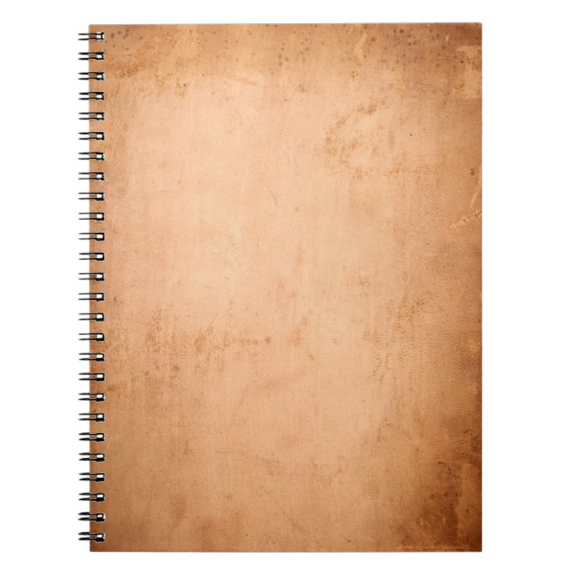 Arrière - plan antique de Tan de cuir de livre de (Devant)