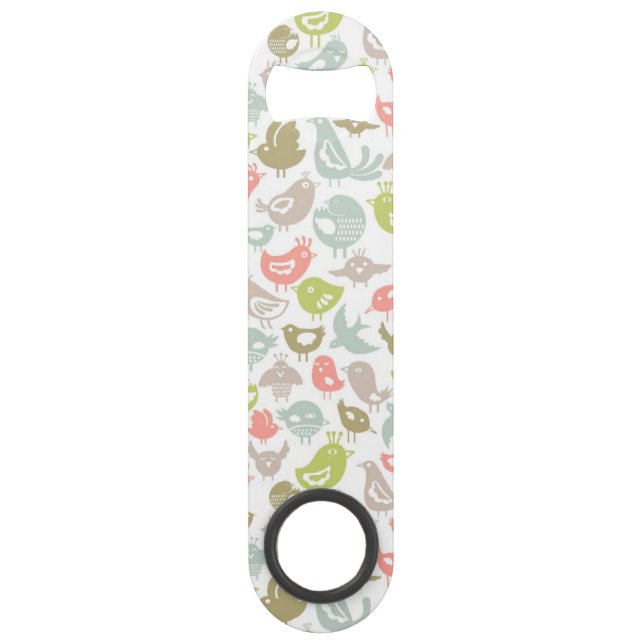 arrière - plan avec l'ornement coloré d'oiseaux (Devant)