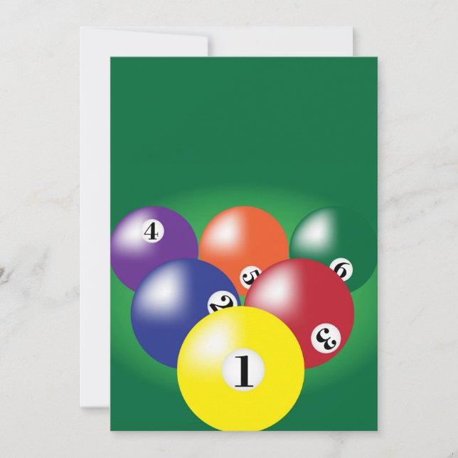 Arrière - plan Billiard (Devant)