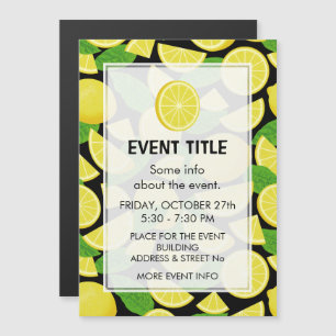 Arrière - plan citron