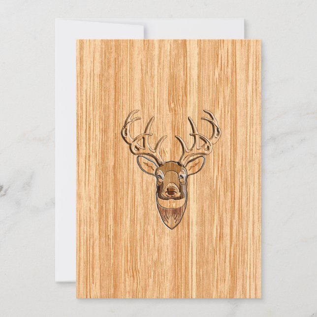 Arrière - plan de bois de cerf de queue blanche (Devant)