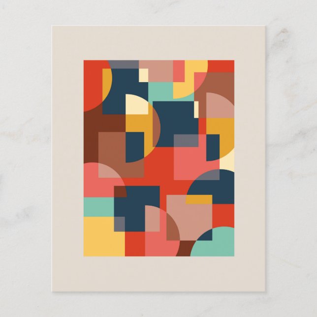 arrière - plan de cercle géométrique Abstrait (Devant)