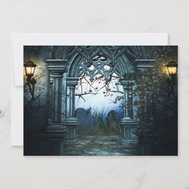 Arrière - plan de cimetière sombre (Devant)