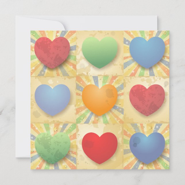 Arrière - plan de coeur (Devant)