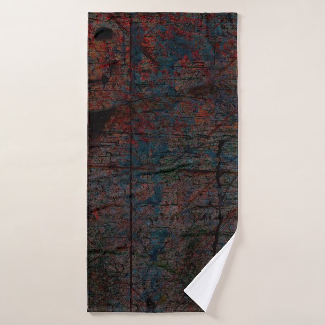arrière - plan de grunge multicolore Abstrait avec (Serviette de bain)