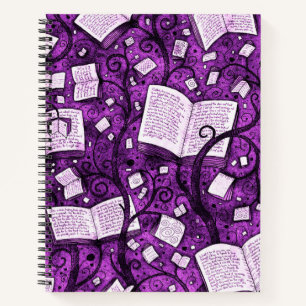 Arrière - plan de livres roses