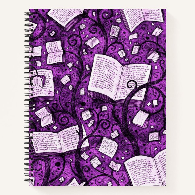 Arrière - plan de livres roses (Devant)