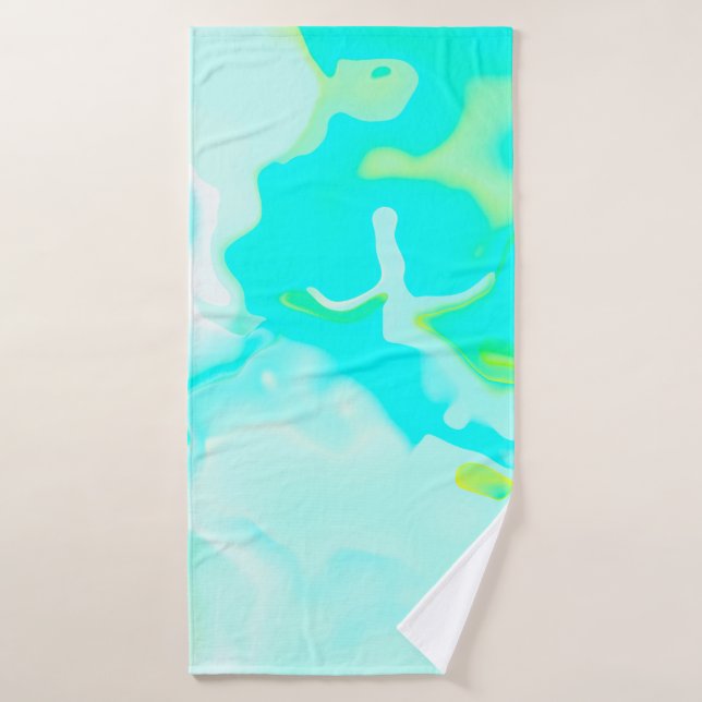 arrière - plan de nuage doux Abstrait en couleur p (Serviette de bain)