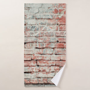 Arrière - plan de texture de mur de brique rouge v