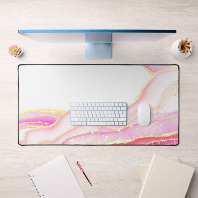 Arrière - plan de vague rose (Bureau 1)