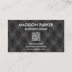 Arrière - plan du bouton noir   Étiquette QR